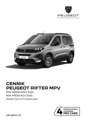 Peugeot gazetka (ważność do 13-01)