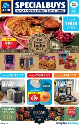 Aldi leaflet (valid until 6-10)