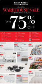 Linen Chest flyer Page 1