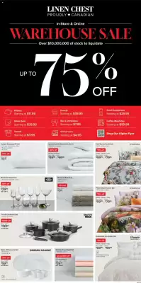 Linen Chest flyer (valid until 20-10)