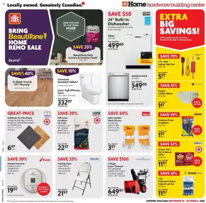 Home Hardware flyer (valid until 9-10)