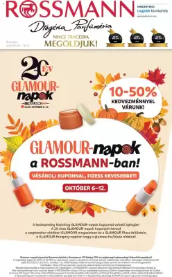 Rossmann akciós újság (érvényes eddig: 12-10)