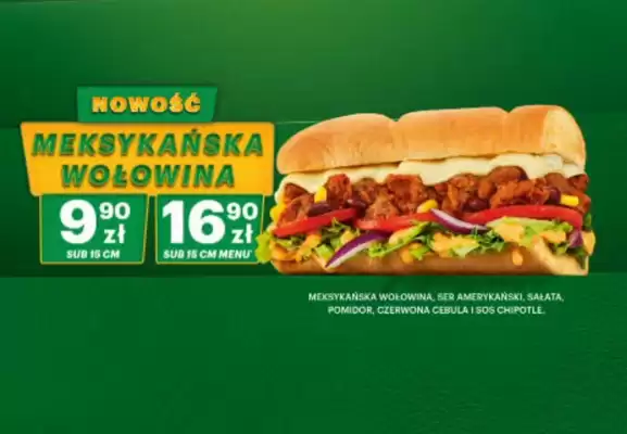 Subway gazetka (ważność do 30-09)