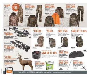 Cabela's flyer Page 3