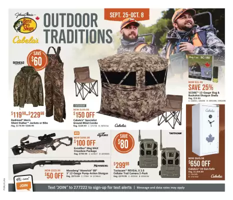 Cabela's flyer