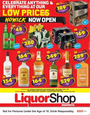 Shoprite Liquor catalogue (valid until 30-09)