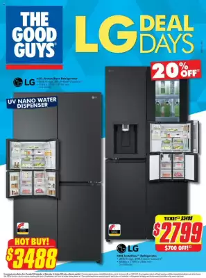 The Good Guys catalogue (valid until 1-10)