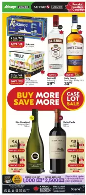 Sobeys Liquor flyer (valid until 1-10)