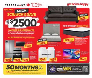 Tepperman's flyer week 39 Page 1