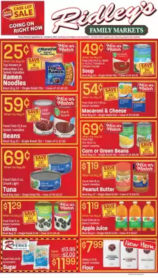Ridley's Family Markets weekly ad