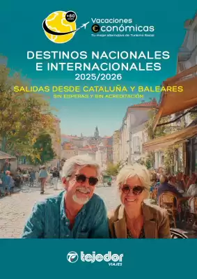 Folleto Viajes Tejedor (válido hasta el 31-12)
