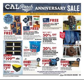 C A L Ranch Stores weekly ad Page 1