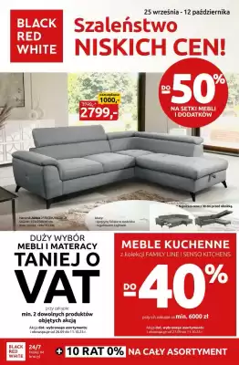 Black Red White gazetka (ważność do 12-10)
