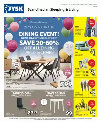 JYSK flyer
