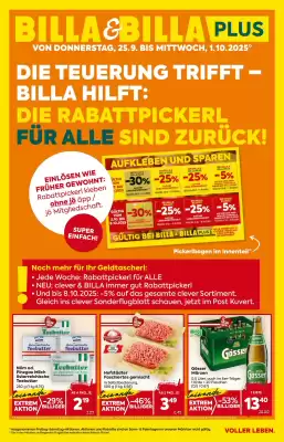 Billa Flugblatt (gültig bis 1-10)