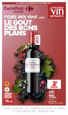 Catalogue Carrefour Market (valable jusqu'au 19-10)