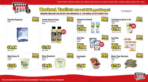Budget Food folder Pagina 1
