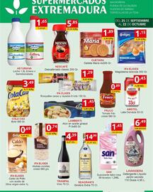 Folleto Supermercados Extremadura Página 1