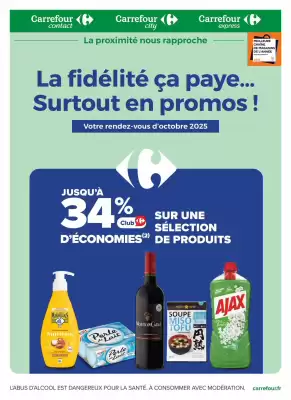 Catalogue Carrefour Express (valable jusqu'au 31-10)