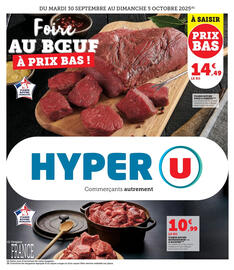 Catalogue Hyper U semaine 40 page 1