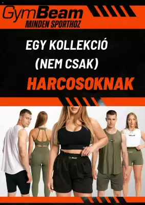 GymBeam akciós újság (érvényes eddig: 21-10)