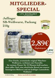 LPG Biomarkt Prospekt woche 39 Seite 20