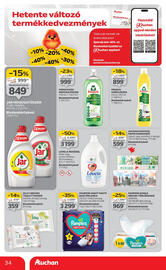 Auchan akciós újság hét 39 Oldal 34