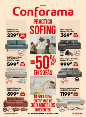 Catálogo Conforama (válido hasta el 29-10)