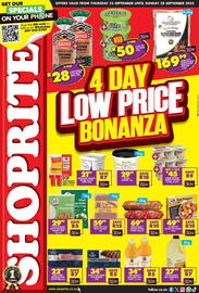 Shoprite catalogue Page 1