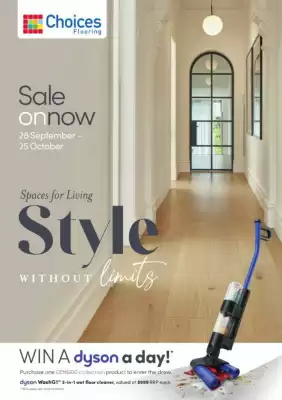 Choices Flooring catalogue (valid until 25-10)