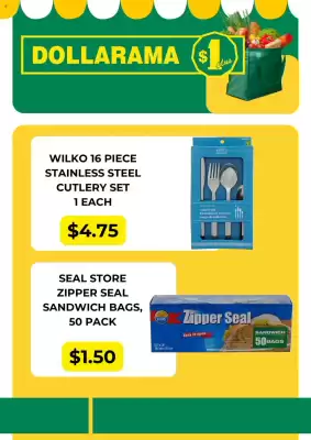 Dollarama flyer (valid until 9-10)