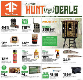 Mills Fleet Farm weekly ad Page 1