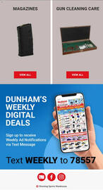 Dunham's Sports weekly ad Page 11