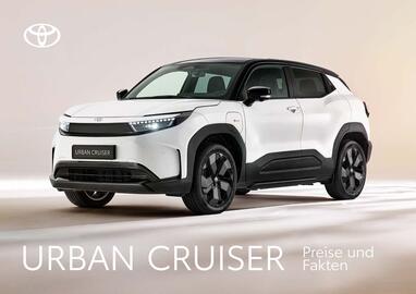 Toyota Flugblatt | Urban Cruiser Seite 1