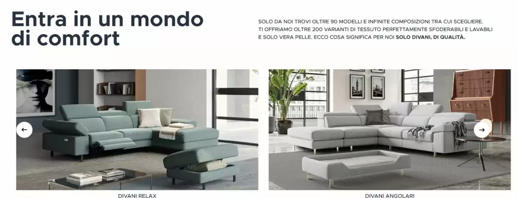 Volantino Poltrone e Sofà dal 25/09 ️ Scopri il catalogo della settimana