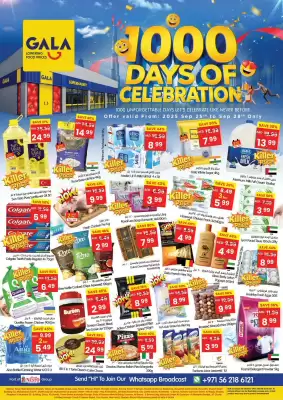 Gala Supermarket catalogue (valid until 28-09)