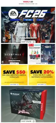 GameStop flyer (valid until 3-10)