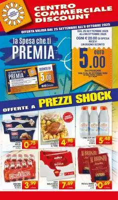 Volantino Centro Commerciale Discount