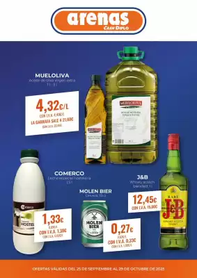 Folleto Arenas CashDiplo (válido hasta el 29-10)