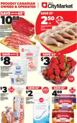 Independent City Market flyer (valid until 1-10)