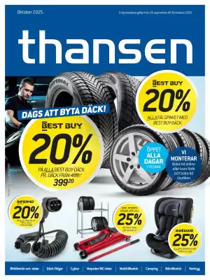 Thansen reklamblad