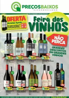 Folheto Supermercados Preços Baixos (válido até 22-10)
