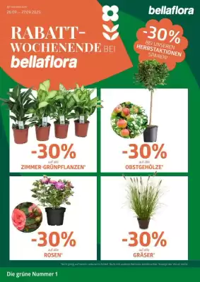 Bellaflora Flugblatt (gültig bis 27-09)