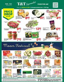 T&T Supermarket flyer week 39 Page 1