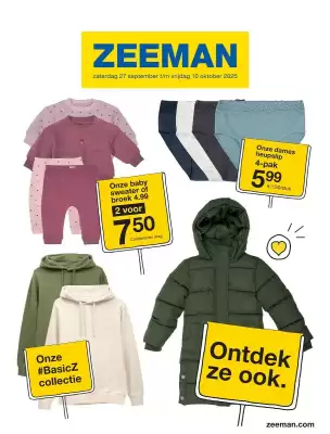 Zeeman folder (geldig t/m 10-10)