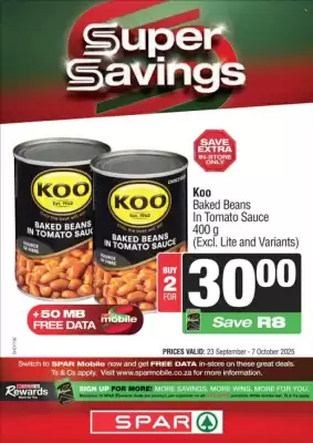 Spar catalogue