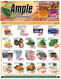 Ample Food Market flyer week 39 Page 1