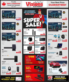 Visions Electronics flyer week 39 Page 1