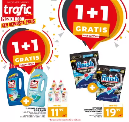 Trafic folder (geldig t/m 13-10)