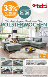 Opti Wohnwelt Prospekt Seite 1